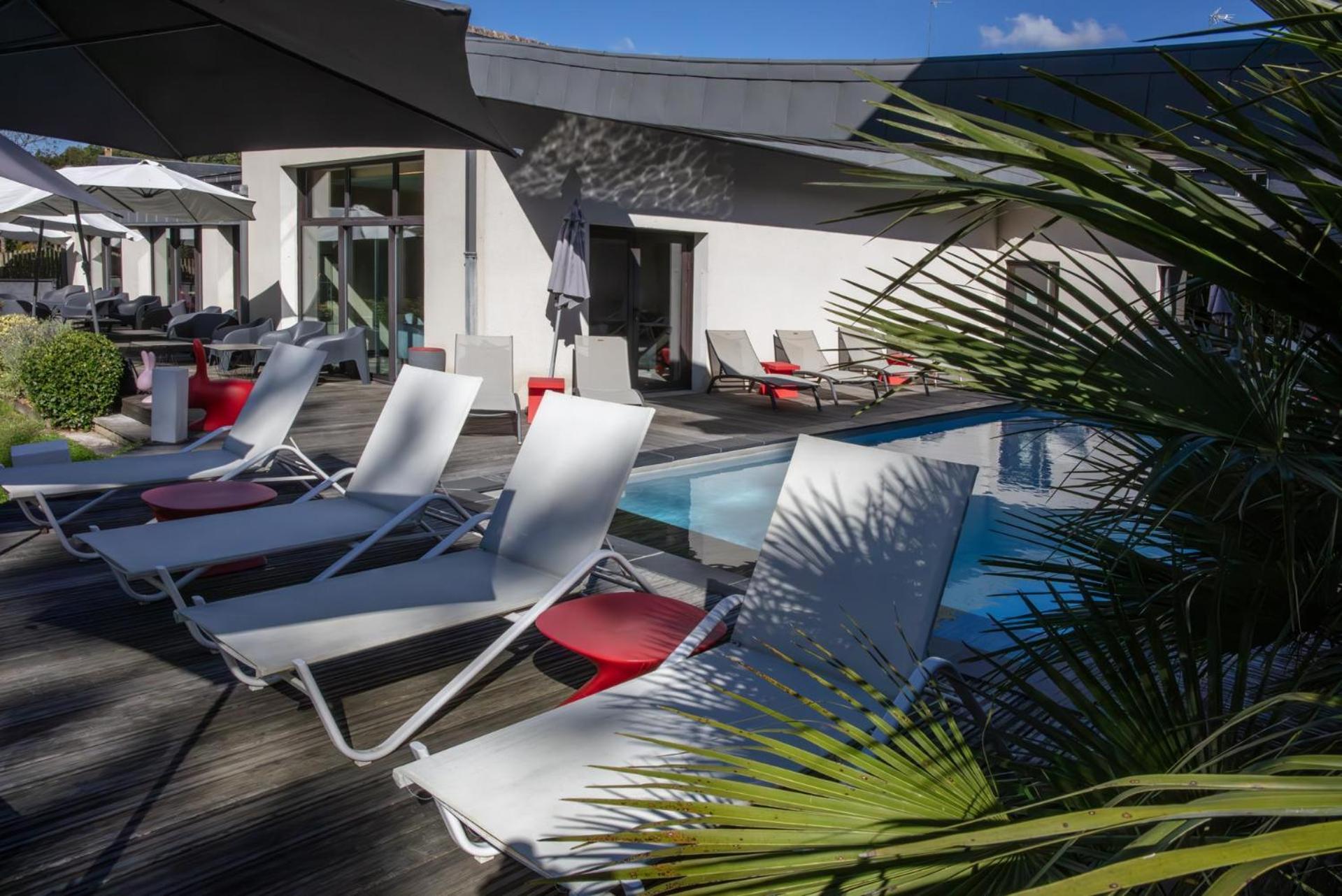 L'Aubiniere Hotel Restaurant & Spa Saint-Ouen-les-Vignes Eksteriør bilde