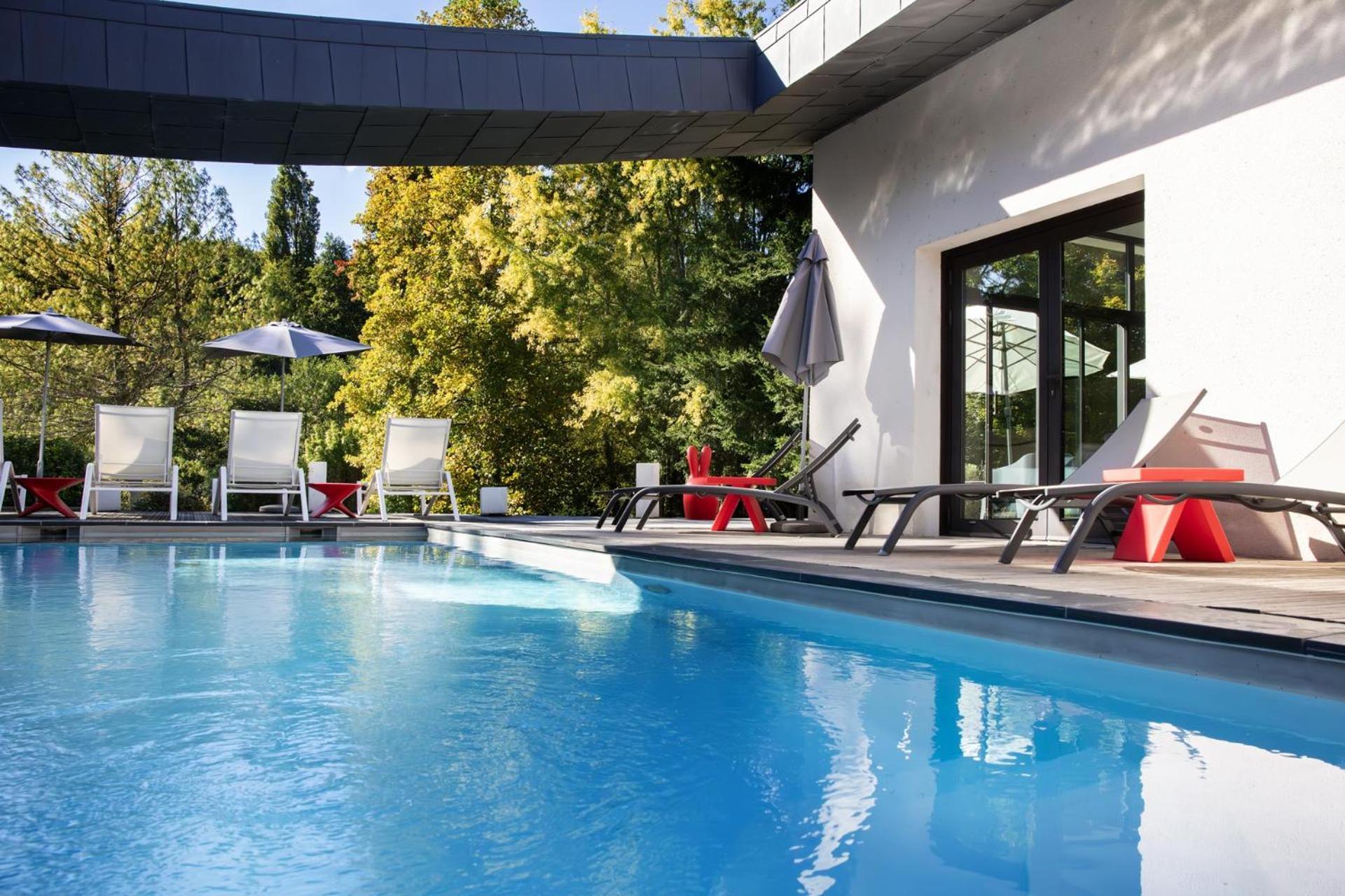 L'Aubiniere Hotel Restaurant & Spa Saint-Ouen-les-Vignes Eksteriør bilde
