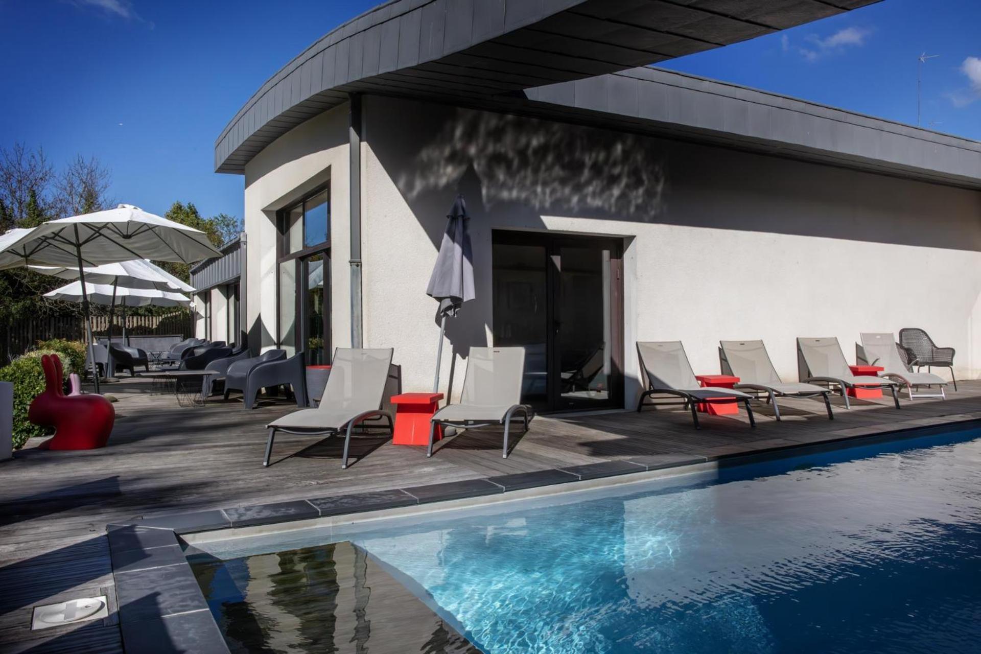L'Aubiniere Hotel Restaurant & Spa Saint-Ouen-les-Vignes Eksteriør bilde