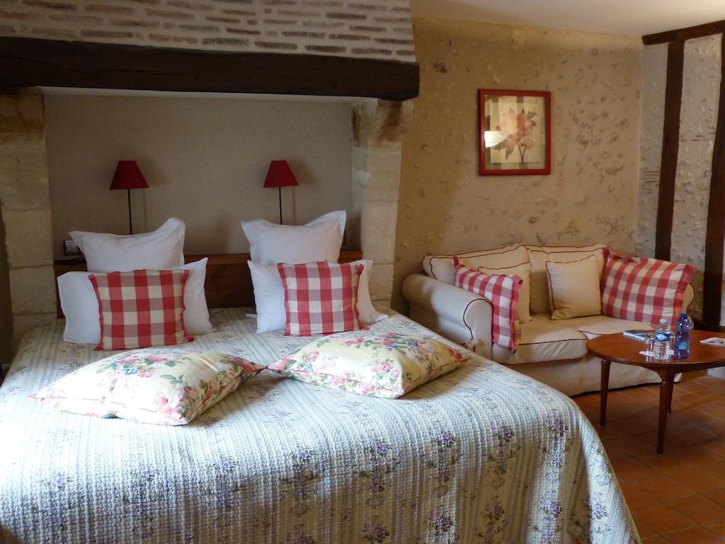 L'Aubiniere Hotel Restaurant & Spa Saint-Ouen-les-Vignes Rom bilde